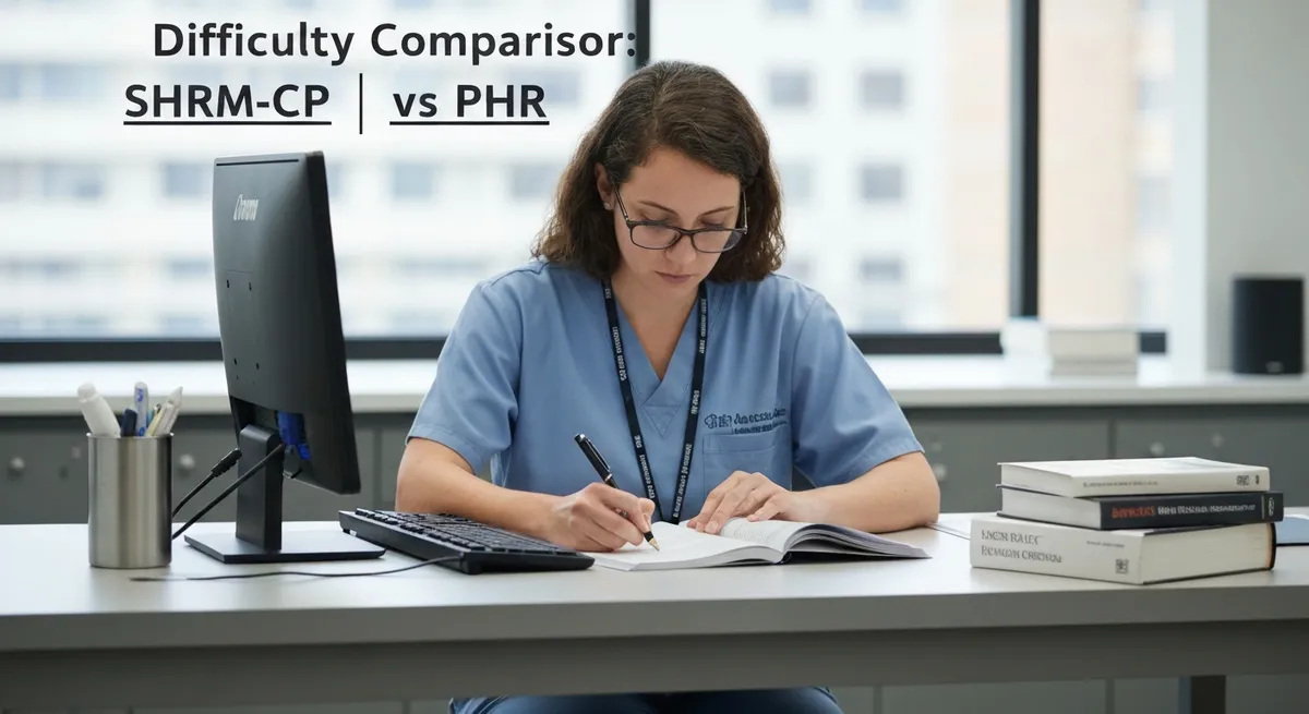 Difficulty Comparison: Shrm-cp vs Phr guide - SHRM-CP - Society for Human Resource Management Certified Professional certi...