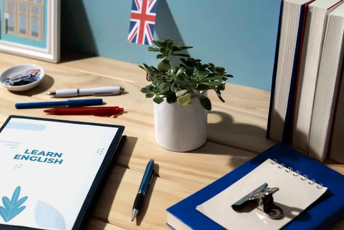 English Book Resting Table Worki 4 - TOEFL study guide