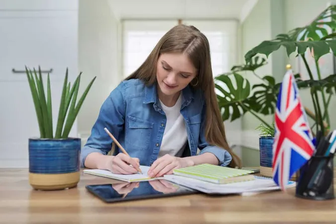 Uk Learning English Online Femal - TOEFL study guide