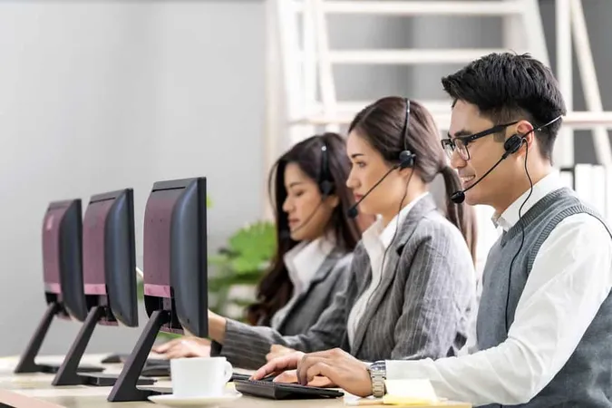 Portrait Asian Call Center Worki - TOEFL study guide