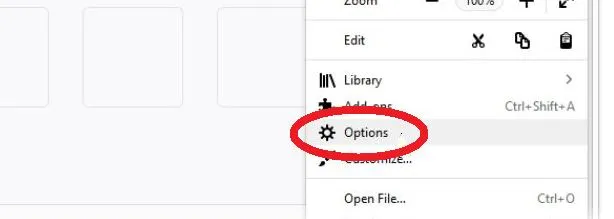 Firefix Options - Update Browser study guide