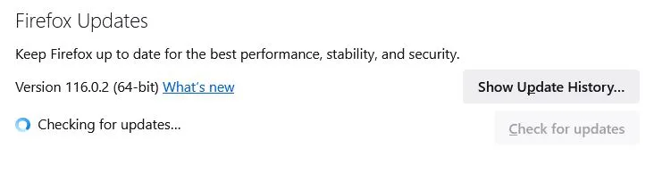 Firefox Check Updates - Update Browser study guide