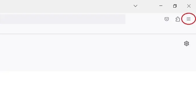 Firefox Menu Button - Update Browser study guide