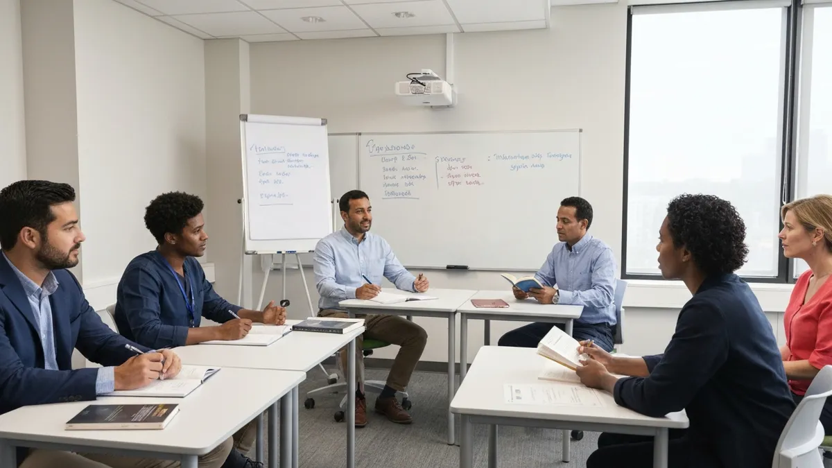 Versant test score scale from 20 to 80 with career impact by band