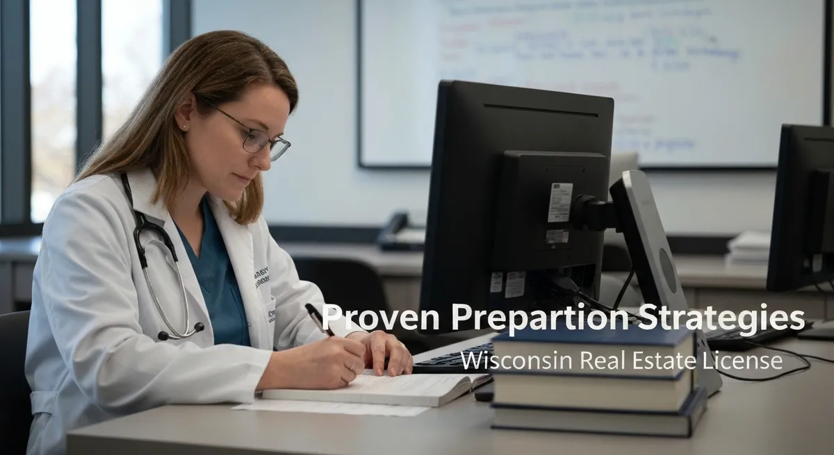Proven Preparation Strategies guide - Wisconsin Real Estate License certification study resource