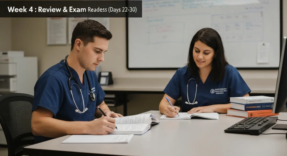 Week 4: Review & Exam Readiness (days 22-30) guide - Wonderlic Personnel Test certification study resource