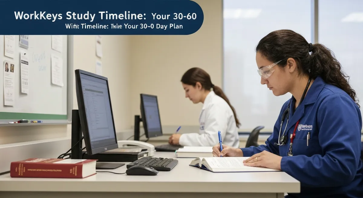 Workkeys Study Timeline: Your 30-60 Day Plan guide - WorkKeys certification study resource