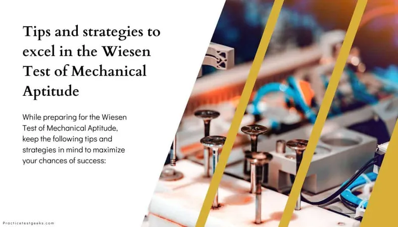 Unleash Your Mechanical Prowess: A Comprehensive Guide to the Wiesen Test of Mechanical Aptitude 2026 - Wiesen Test of Mechanical Aptitude exam preparation