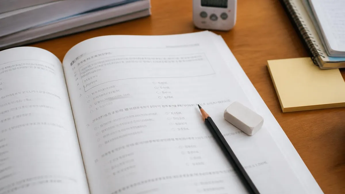 한국어 능력 시험 Topik 기출 문제 - TOPIK Korean Test Practice certification study resource