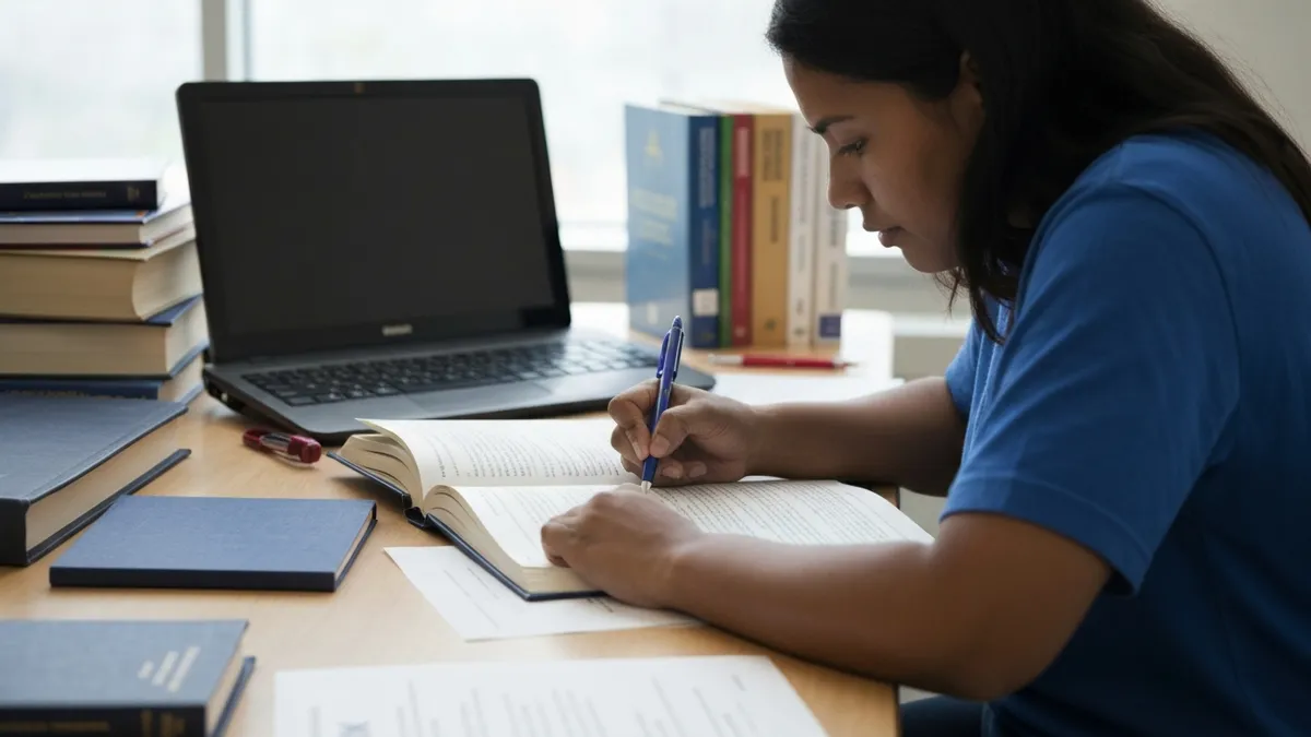 Kentucky paraeducator studying KPA assessment content areas including reading math and instructional support for classroom aide certification