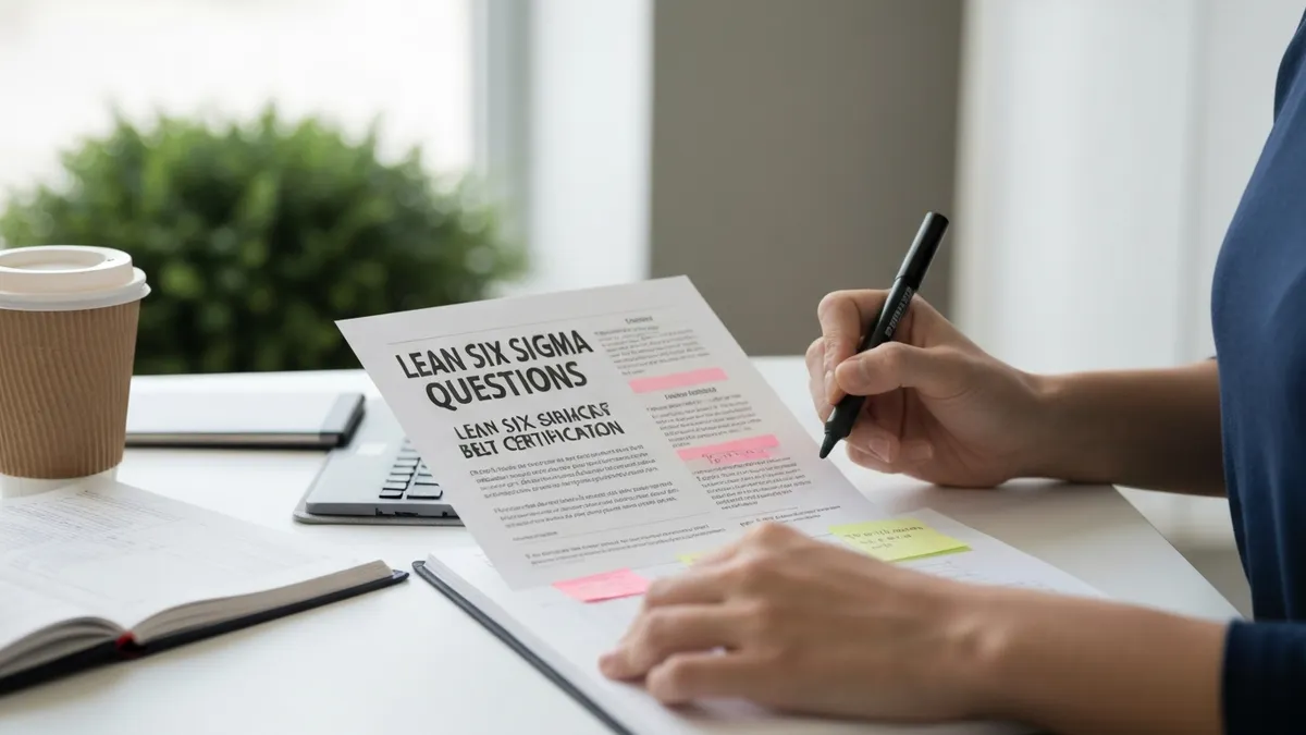 Leaning Tree Golf Course & Lean Six Sigma Black Belt: The Complete Professional's Guide