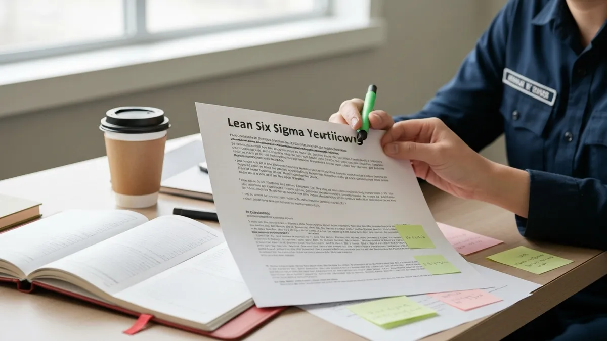 Lean Six Sigma Green Belt Course: Complete Guide to Yellow Belt Certification Training