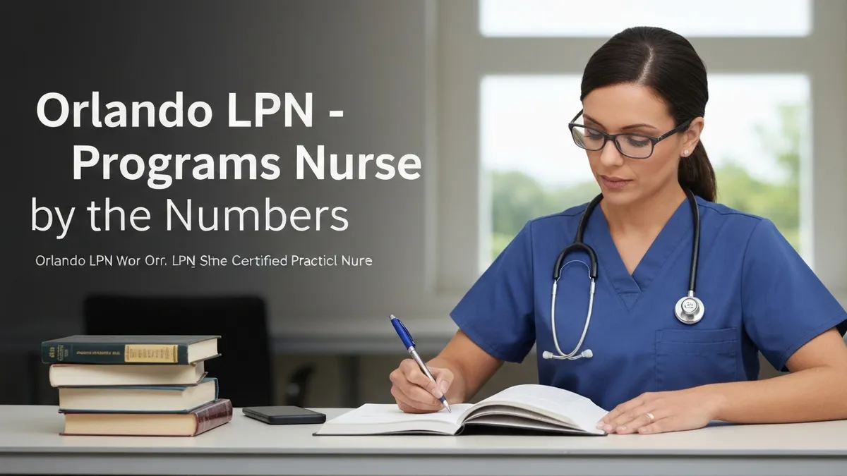 Orlando LPN Programs by the Numbers - LPN - Certified Practical Nurse certification study resource