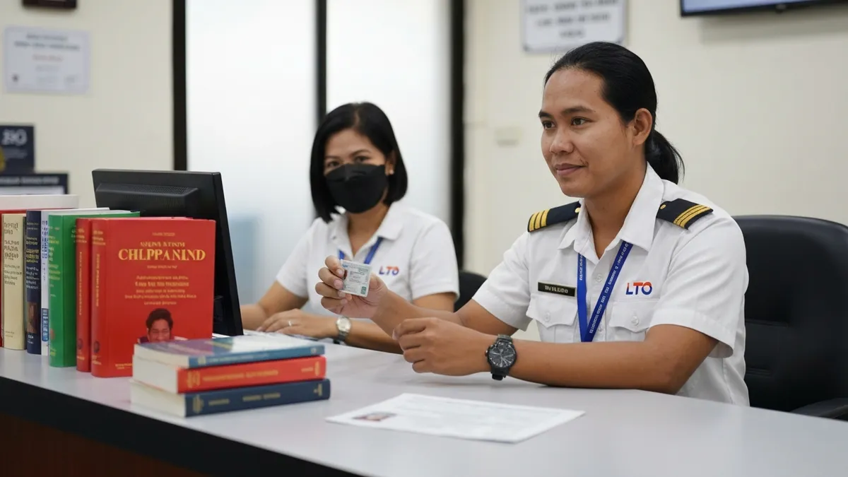 TESDA NC II certificate requirement for LTO Professional License in the Philippines