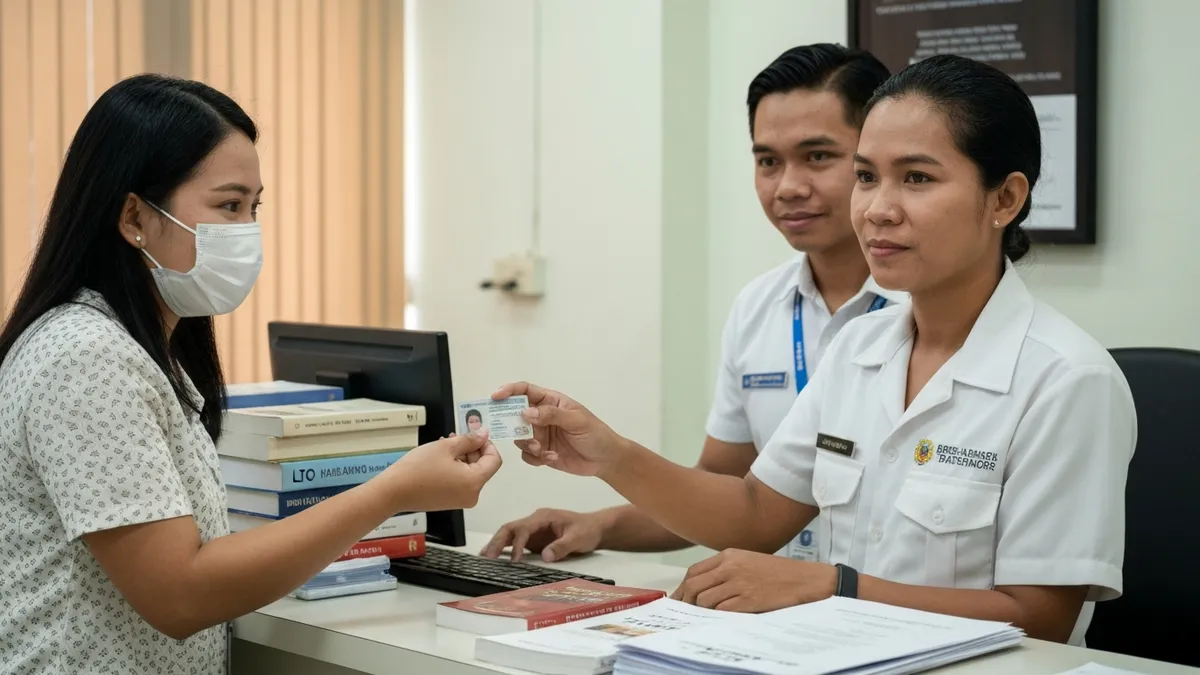 LTO restriction code table showing all codes from 1 to 8 and the vehicles they cover in the Philippines