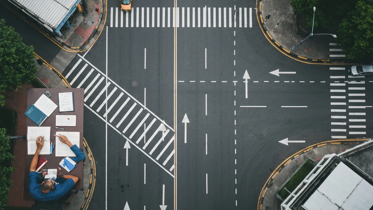 Filipino motorcyclist wearing a DOT-approved helmet on a Philippine highway, complying with RA 10054