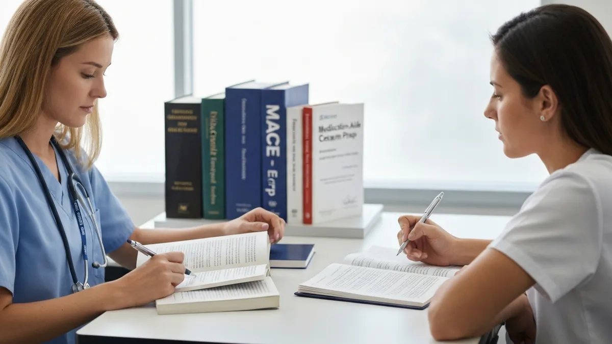 Medication Aide Certification at a Glance - MACE - Exam Prep certification study resource