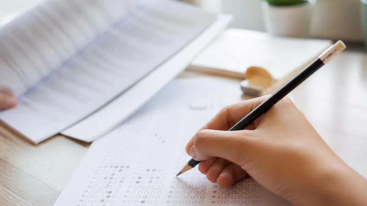 Test your mettle - candidate comparing assessment platform features before test day