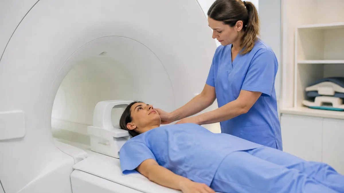 Pre-scan Checklist for Pregnant Patients Unde - MRI - Magnetic Resonance Imaging certification study resource