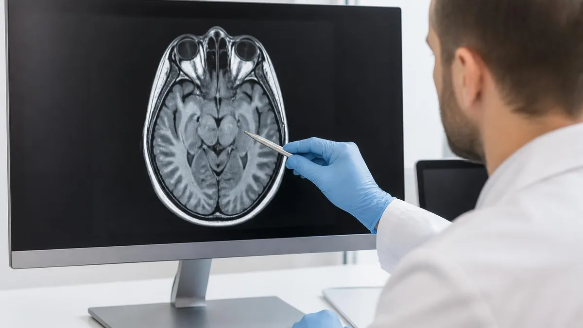 Reading a Normal Brain Mri - MRI - Magnetic Resonance Imaging certification study resource