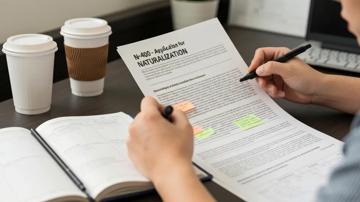 N 400 Application Documents - N-400 - Application for Naturalization certification study resource