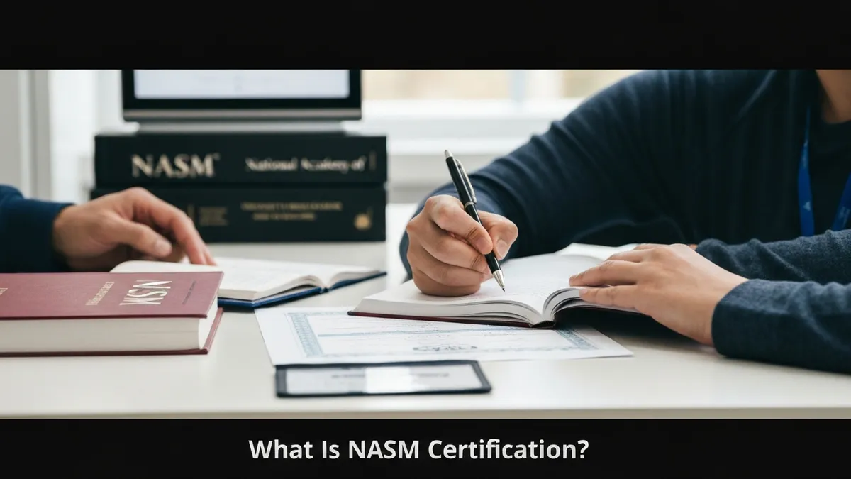 What is Nasm Certification? - NASM - National Academy of Sports Medicine certification study resource