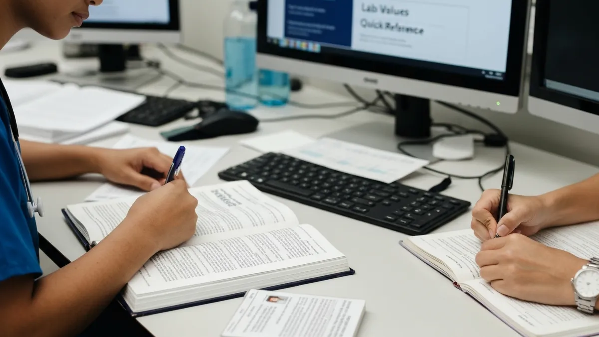 Nbme Lab Values Quick Reference - NBME - National Board of Medical Examiners certification study resource