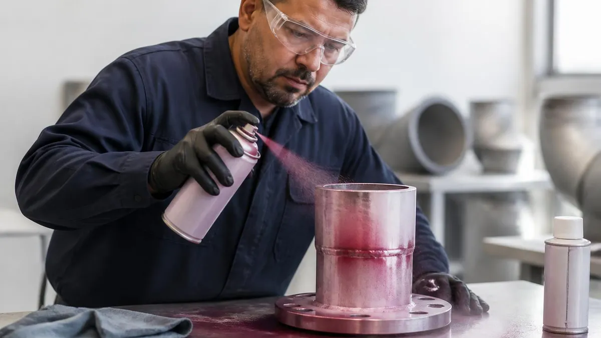 Liquid Penetrant Testing - NDT - Boilermaker Nondestructive Testing Certification certification study resource