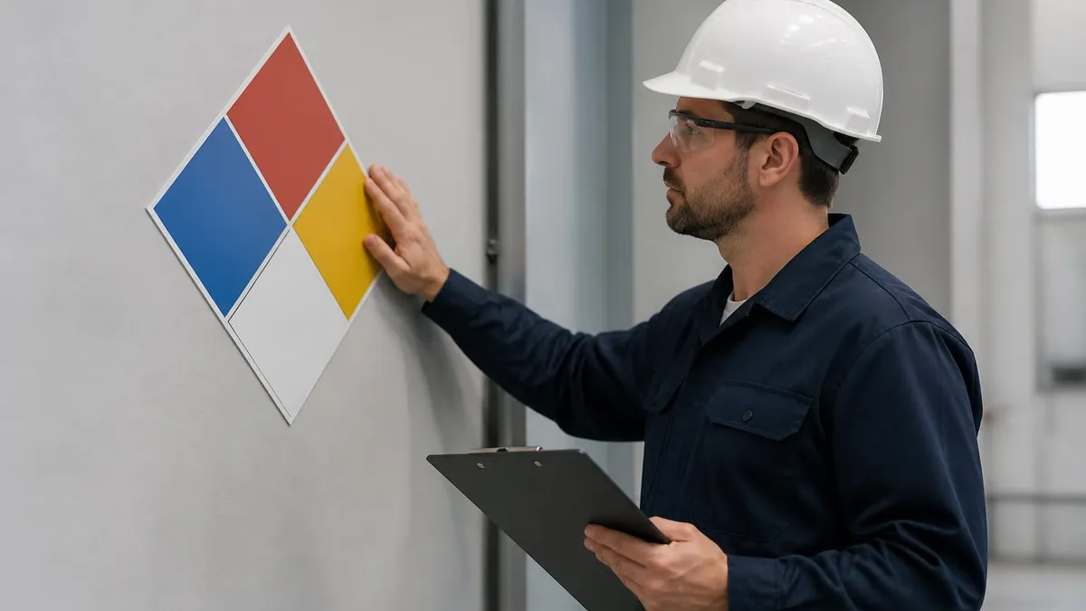 Nfpa 704 Diamond Posting Compliance Checklist - NFPA - National Fire Protection Association certification study resource