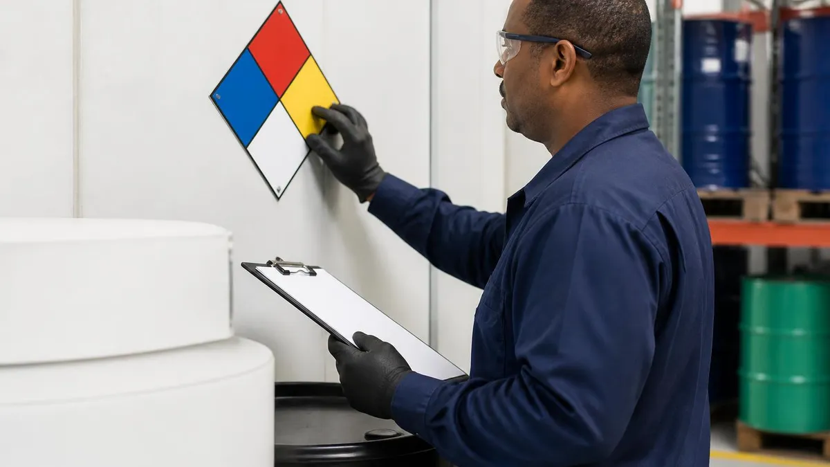 Nfpa 704 Placard Compliance Checklist - NFPA - National Fire Protection Association certification study resource