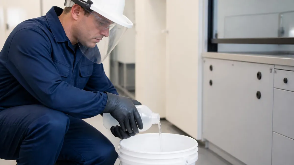 Water-reactive Materials Safety Warning - NFPA - National Fire Protection Association certification study resource