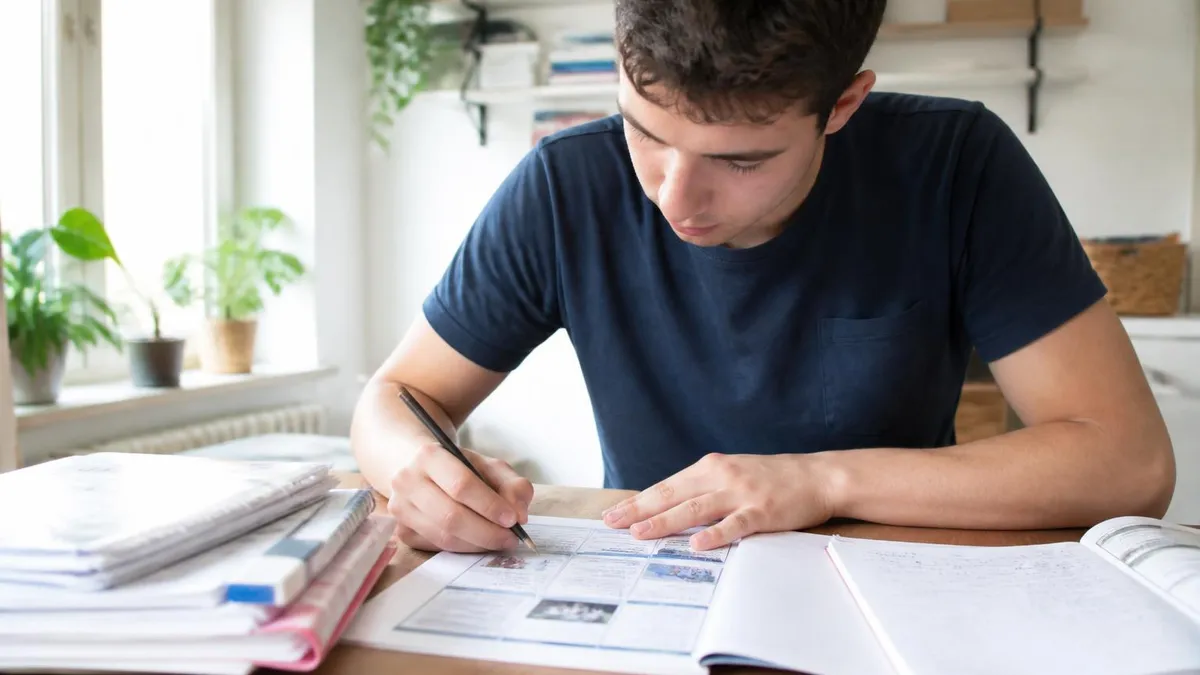 Theorie-examen Oefenen (Auto, Motor, Scooter & Bromfiets) gratis online oefenen theorie examen auto study guide illustration