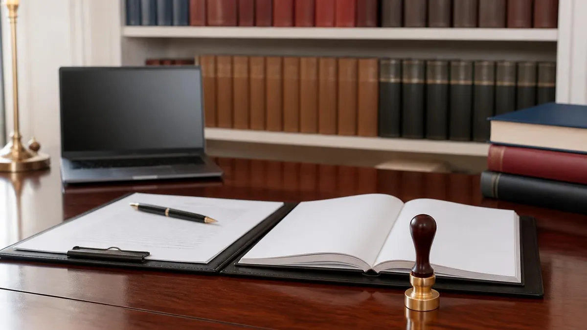 How the Stamp is Used - Notary Exam certification study resource
