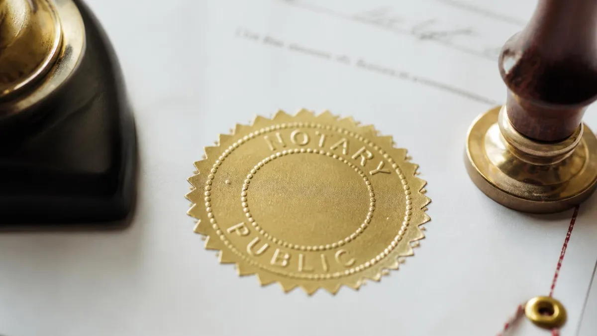 Notary Public Stamps - Notary Public Exam certification study resource