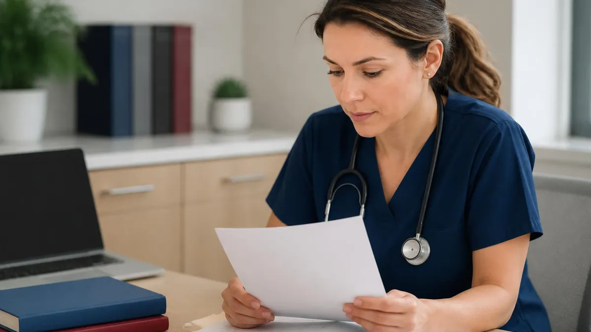 Nurse Practitioner to Md Degree Application Checkl - NP - Nurse Practitioner certification study resource