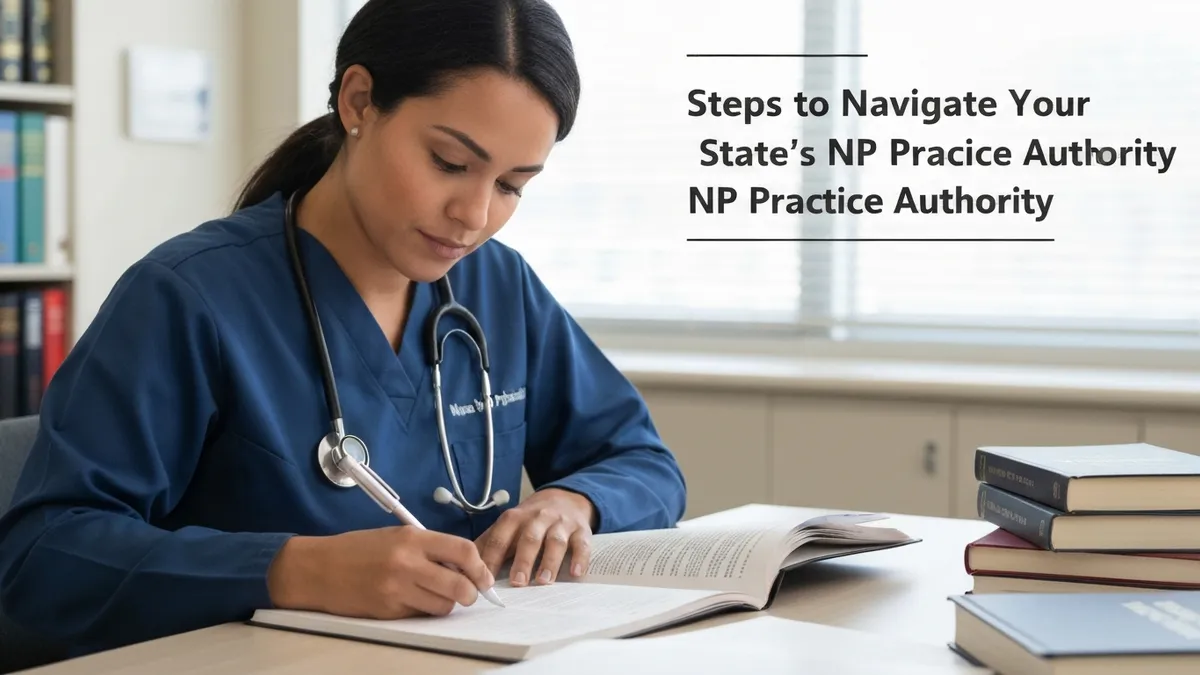 Steps to Navigate Your State's Np Practice Authori - NP - Nurse Practitioner certification study resource