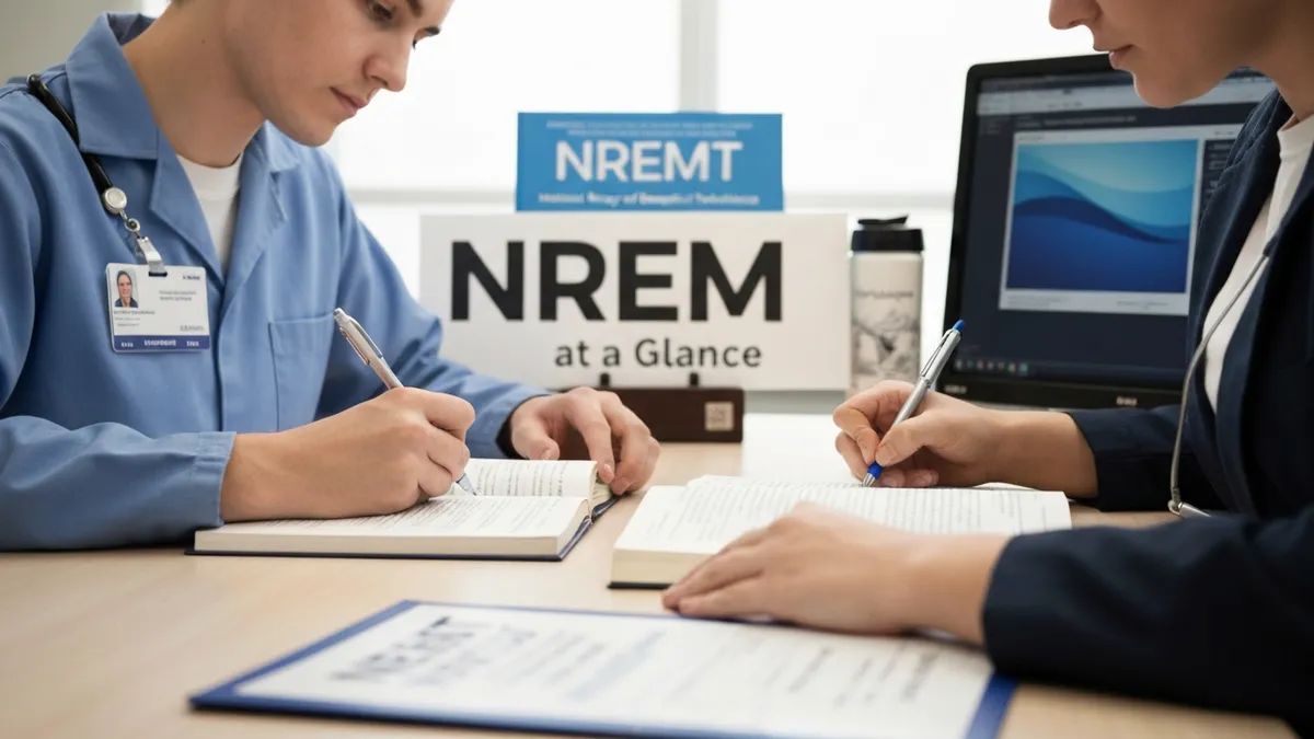 Nremt Exam at a Glance - NREMT - National Registry of Emergency Medical Technicians certification study resource