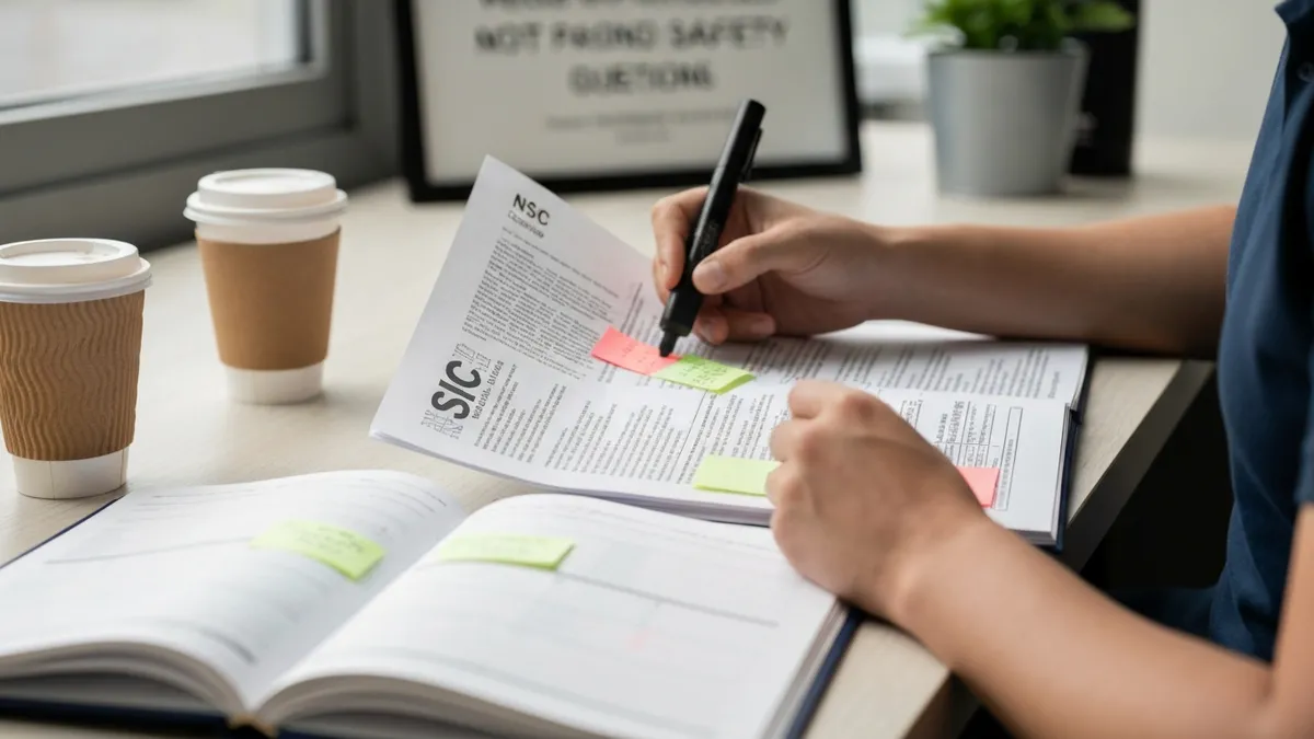 Nsc Contact - NSC - National Safety Council certification study resource