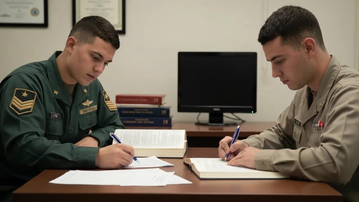 Navy OCS candidate achieving high OAR Officer Aptitude Rating score for competitive officer candidate school selection package