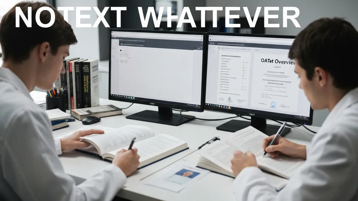 Oat Test Overview - OAT - Optometry Admission Test certification study resource