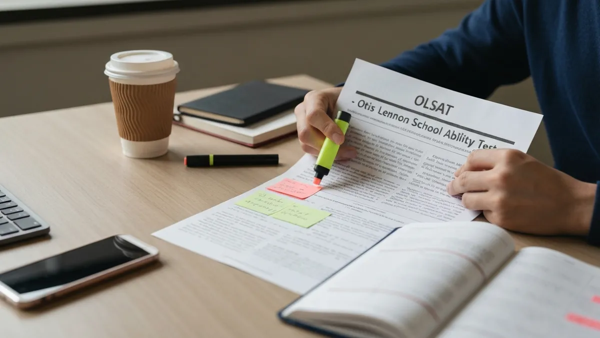 Study Materials - OLSAT - Otis-Lennon School Ability Test certification study resource