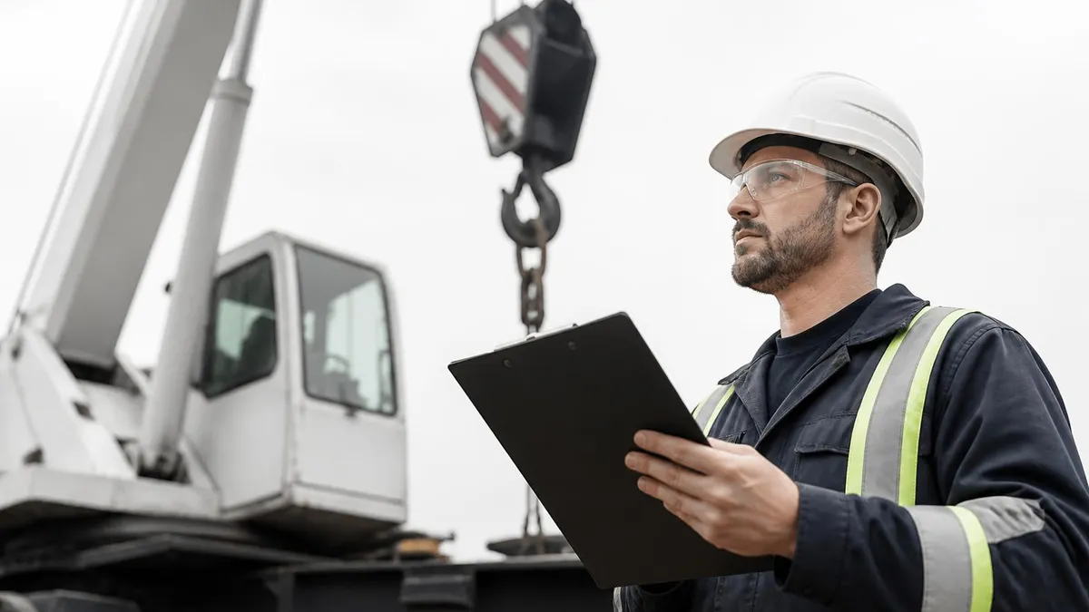 Osha Compliance Checklist for Crane Operations - OSHA - OSHA Certified Crane Operator certification study resource