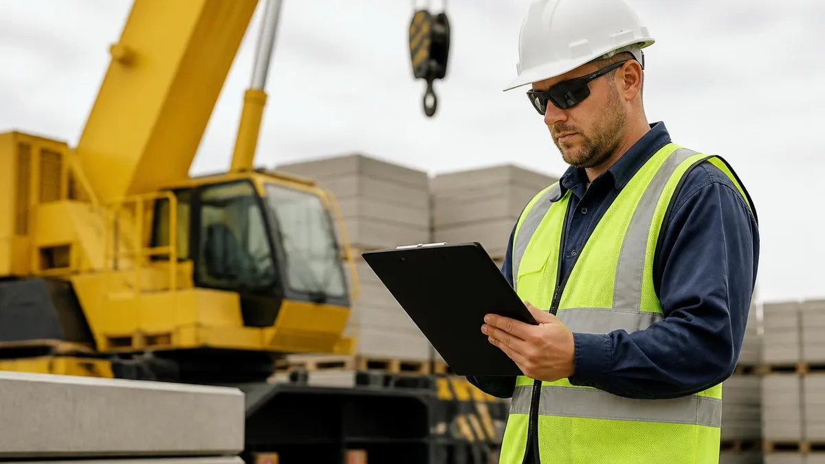 Osha Stacking Compliance Checklist - OSHA - OSHA Certified Crane Operator certification study resource
