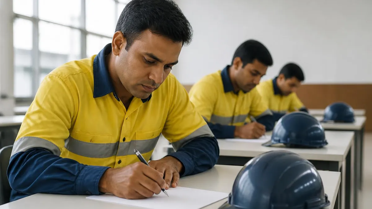 Final Examination Process - OSHA - Safety Certificate certification study resource