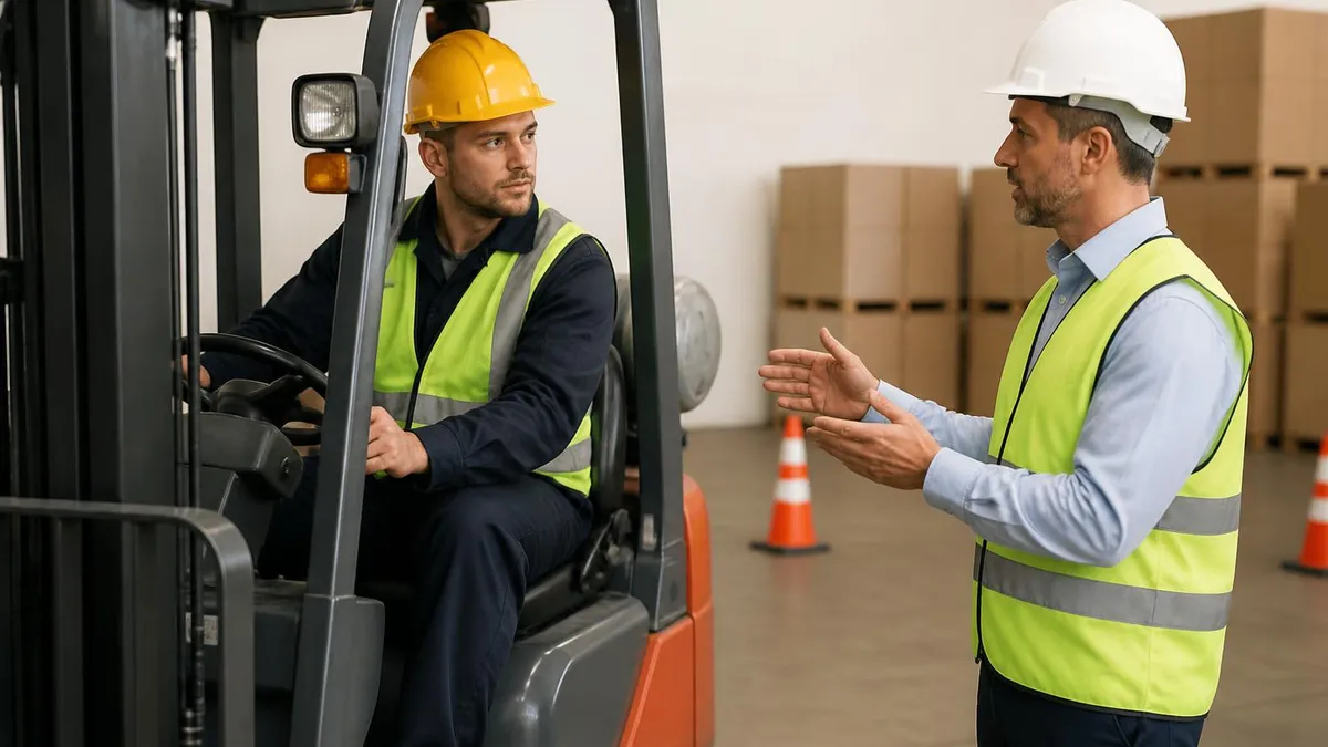 Inside the Forklift Operator Training Program - OSHA - Safety Certificate certification study resource