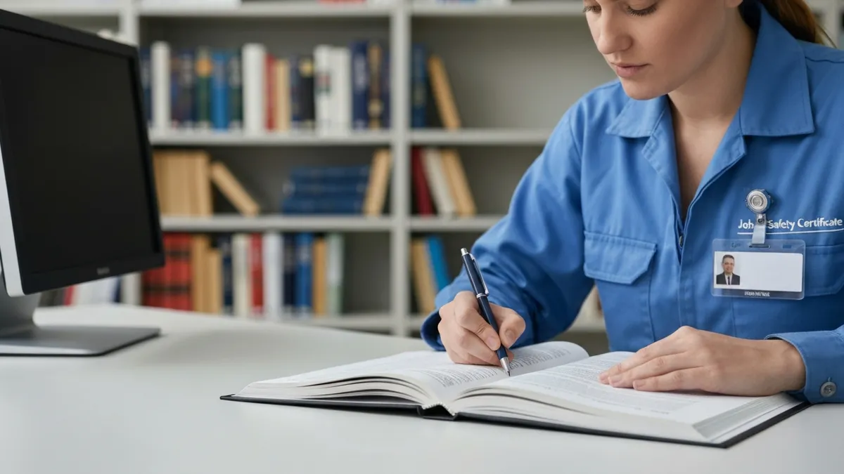 Job Application Checklist for Osha 10 Certified Wo - OSHA - Safety Certificate certification study resource