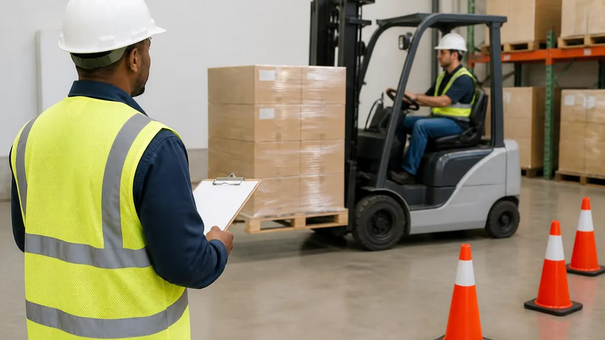 Osha Forklift Regulations by the Numbers - OSHA - Safety Certificate certification study resource