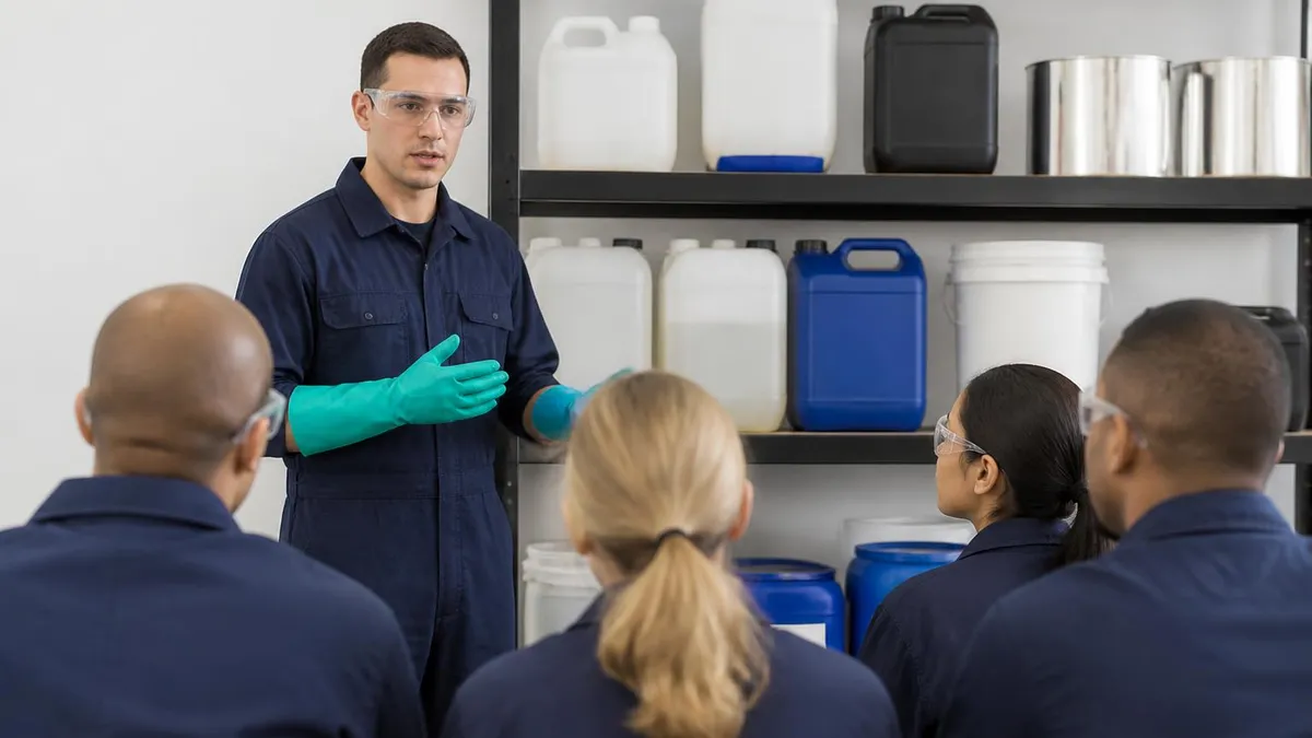 Osha Hazcom Employee Training Checklist - OSHA - Safety Certificate certification study resource