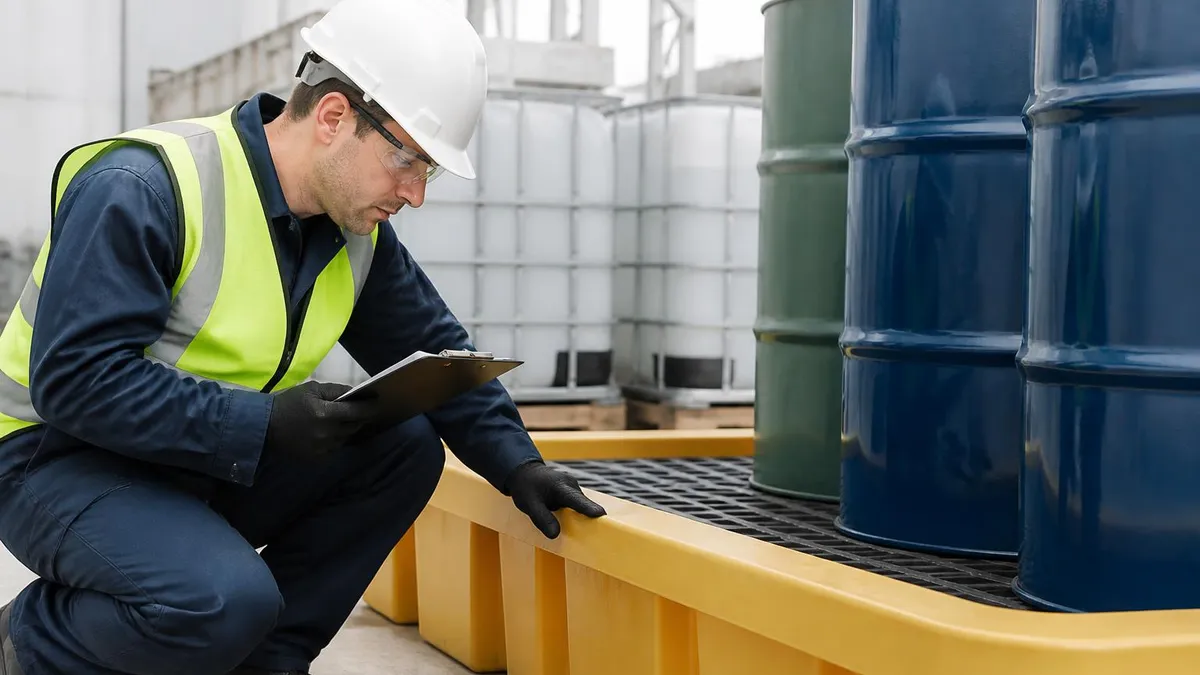 Osha Secondary Containment Compliance Checklist - OSHA - Safety Certificate certification study resource