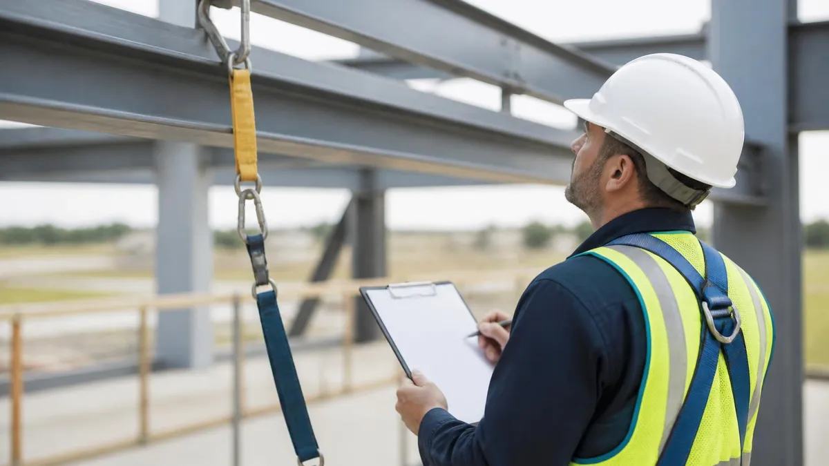Site Fall Protection Audit Checklist - OSHA - Safety Certificate certification study resource